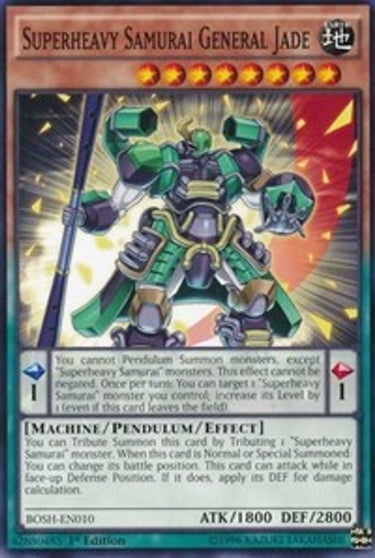 Superheavy Samurai General Jade | BOSH-EN010